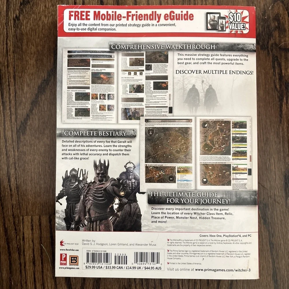 Witcher 3: Wild Hunt - Prima Official Game Guide - Paperback